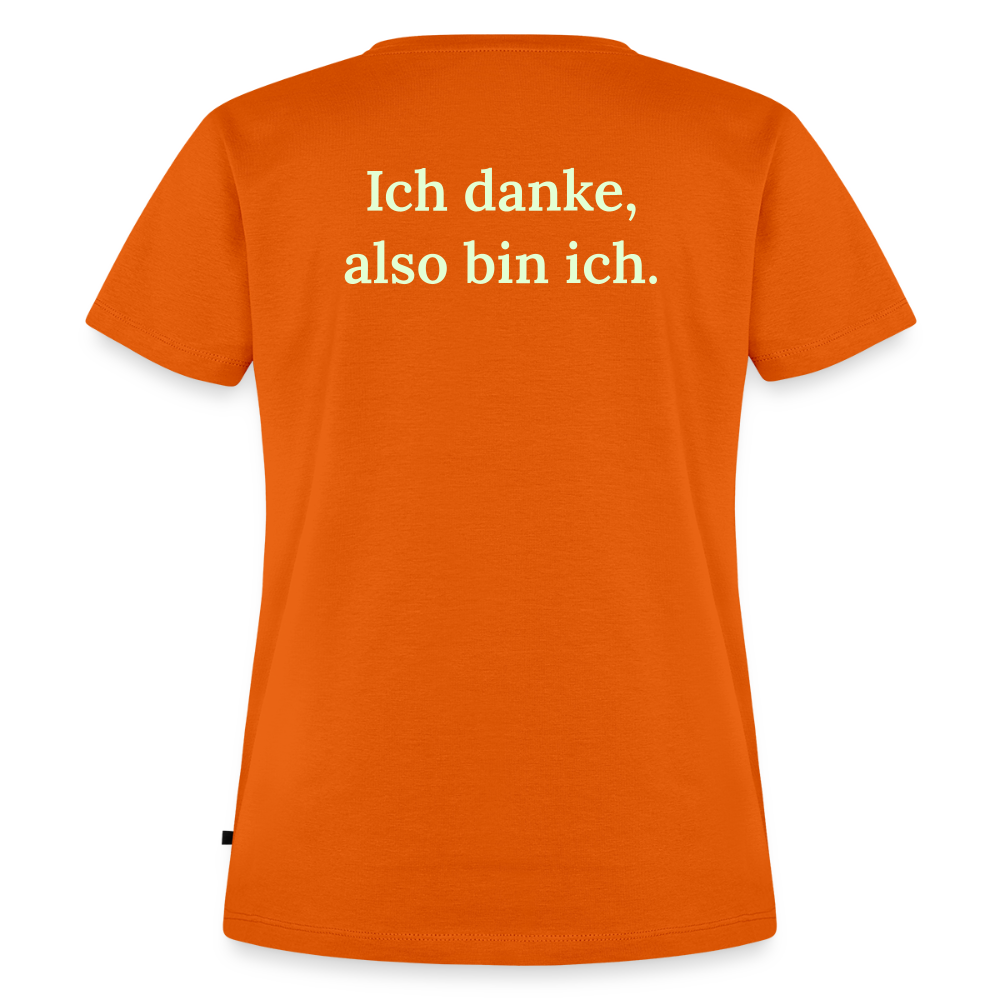 Frauen Premium T-Shirt - Orange 