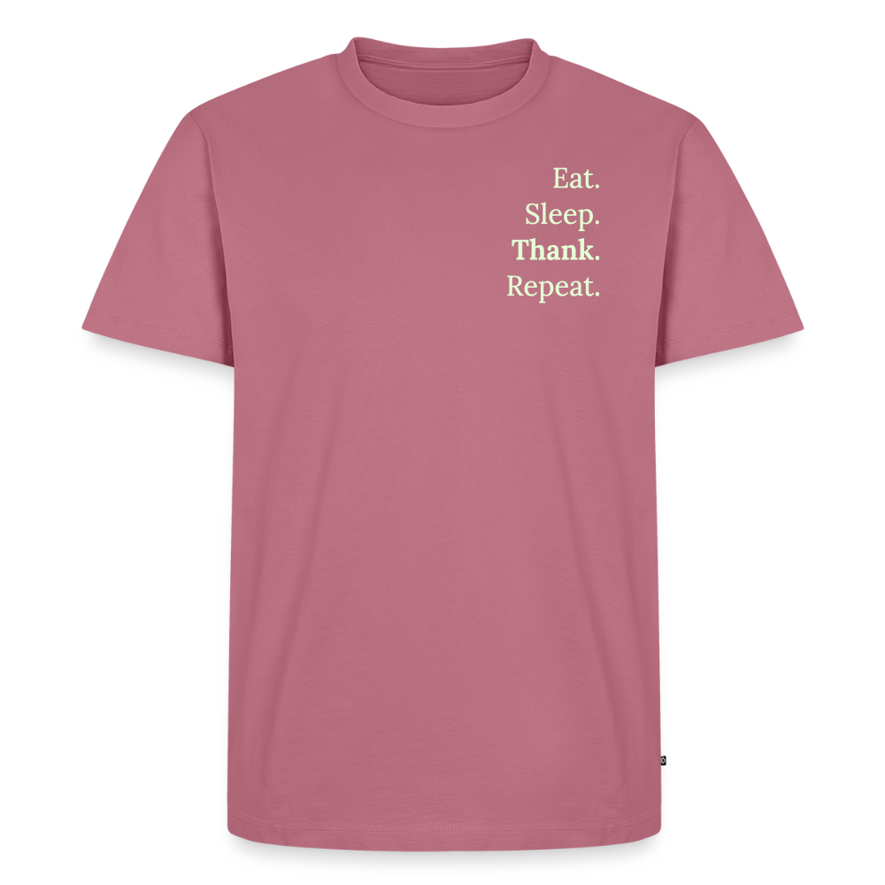 Männer Premium T-Shirt_1 Druck - Mauve