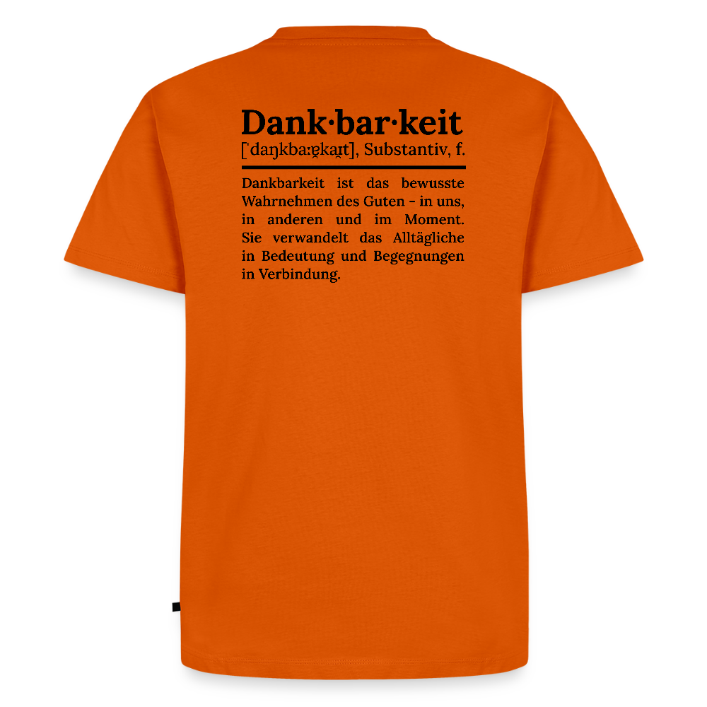 Männer Premium T-Shirt - Orange 