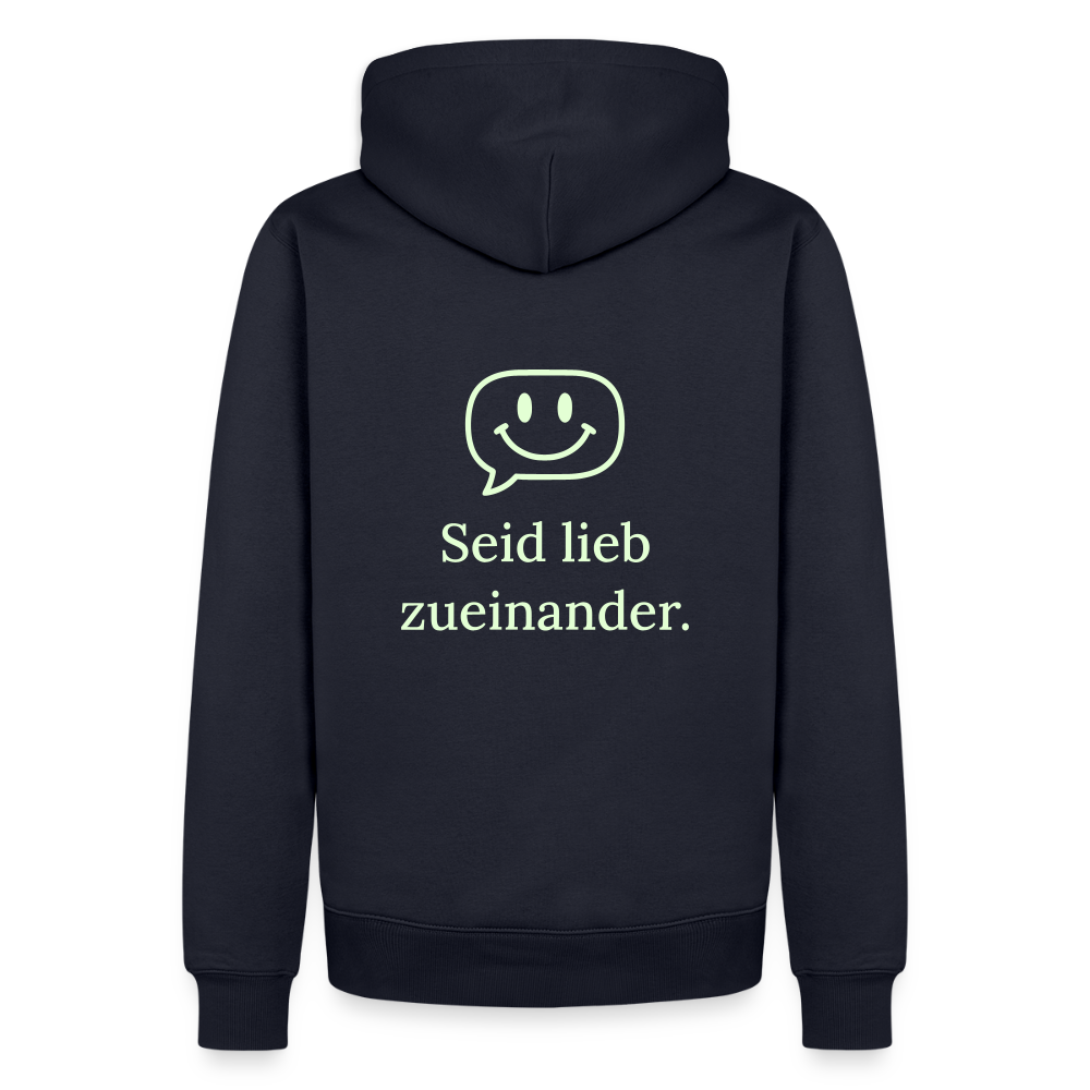 Männer Premium Hoodie - Navy