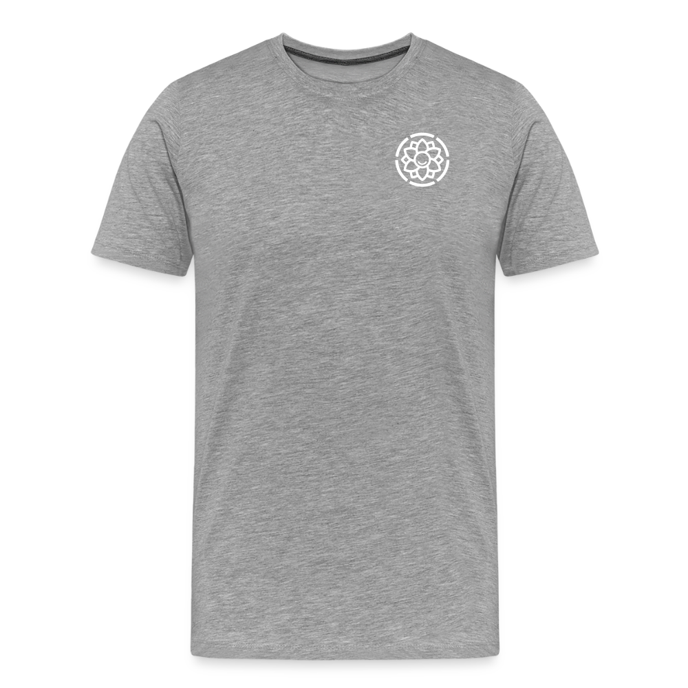 Männer Premium T-Shirt - Grau meliert