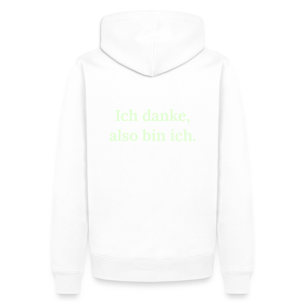 Männer Premium Hoodie - Weiß