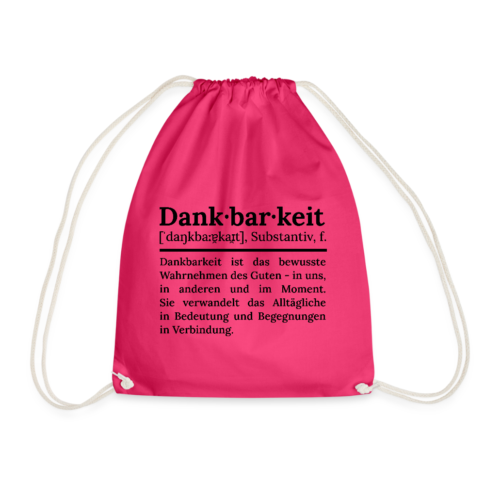 Turnbeutel - Fuchsia