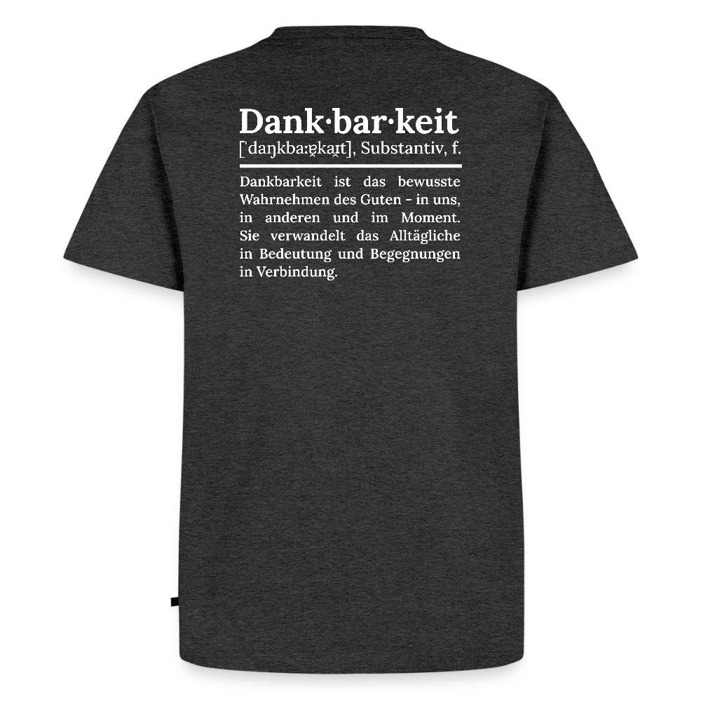 Männer Premium T-Shirt - Anthrazit meliert
