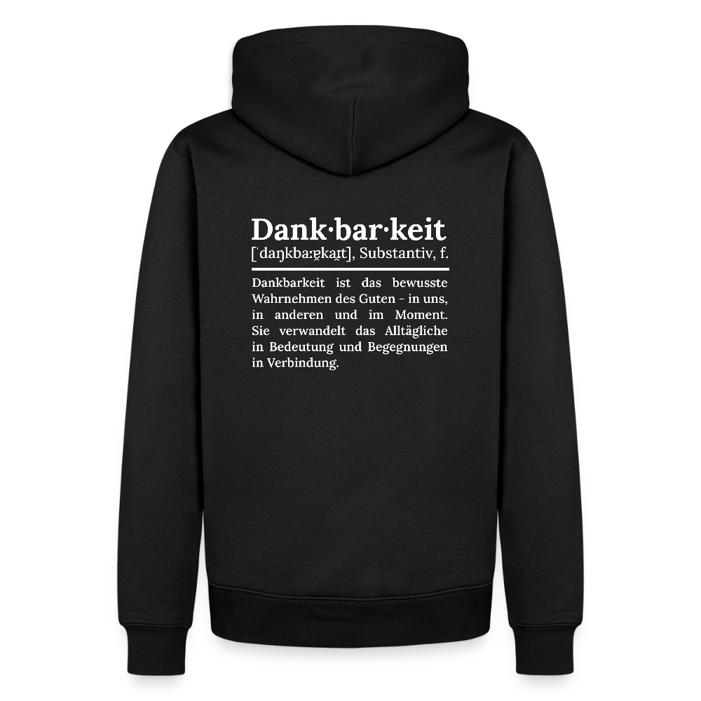 Männer Premium Hoodie - Schwarz