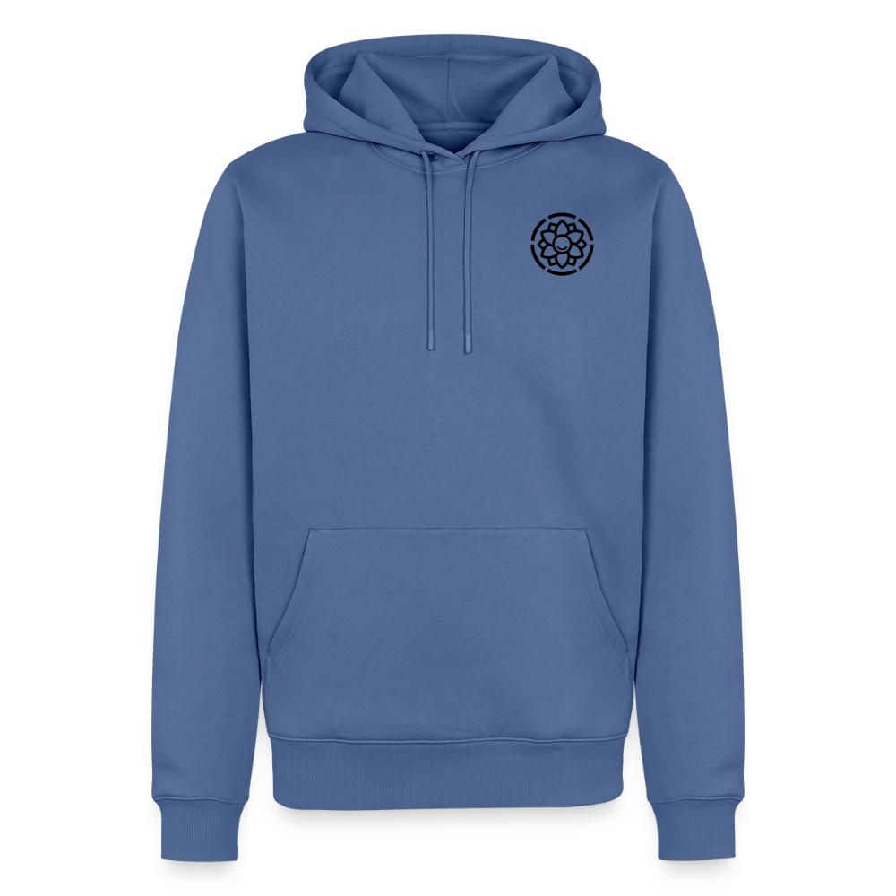 Männer Premium Hoodie - Taubenblau