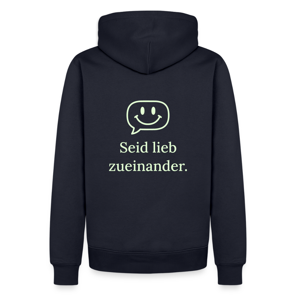 Männer Premium Hoodie - Navy