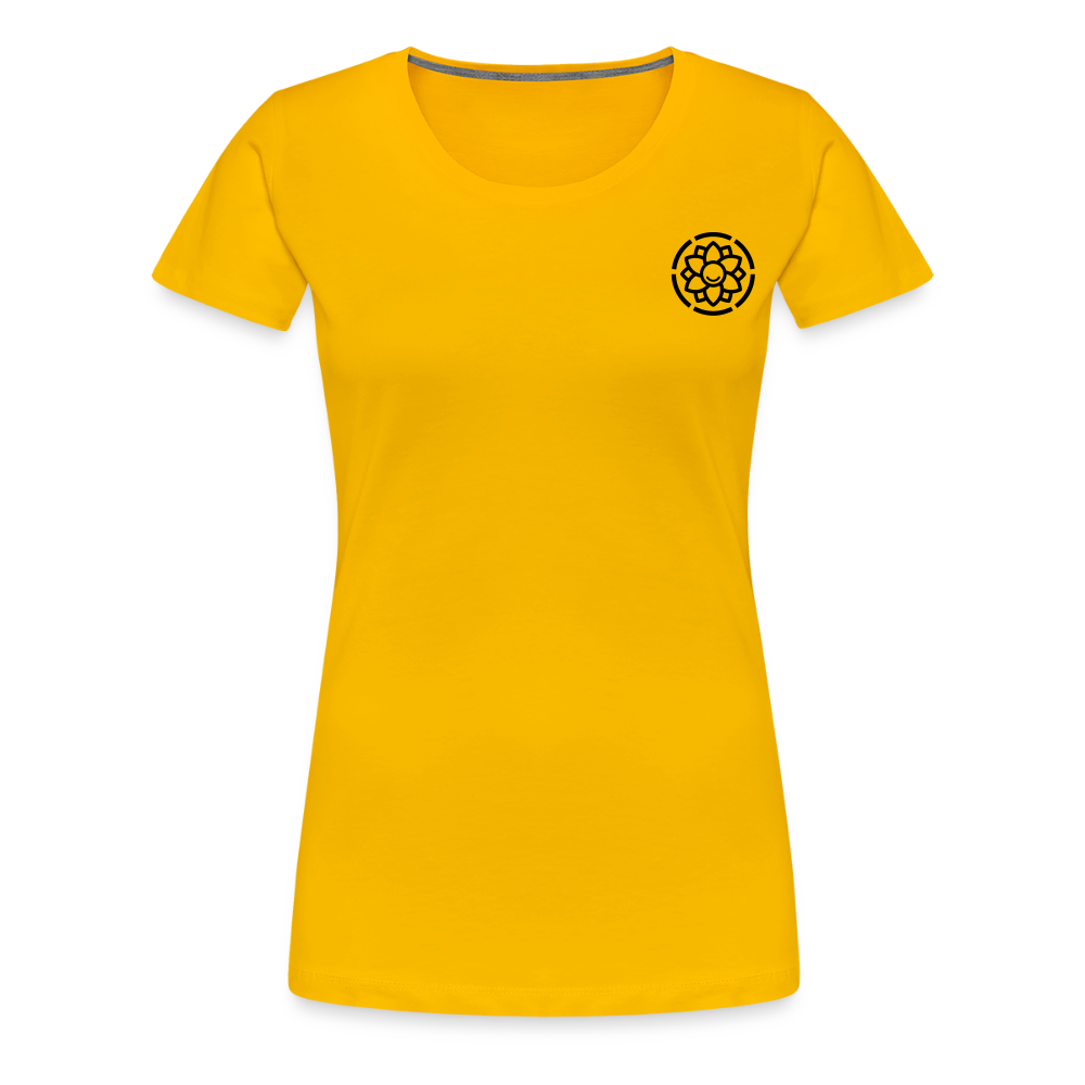 Frauen Premium T-Shirt - Sonnengelb