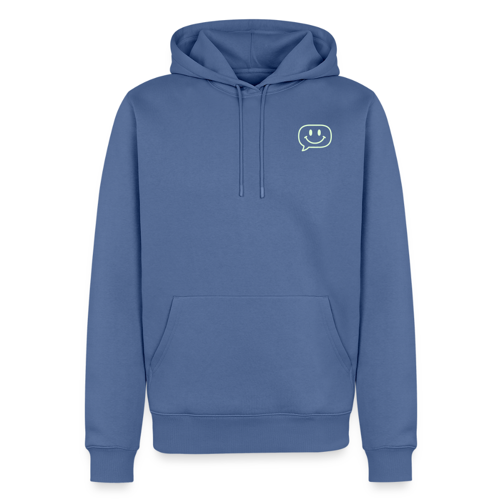 Männer Premium Hoodie - Taubenblau