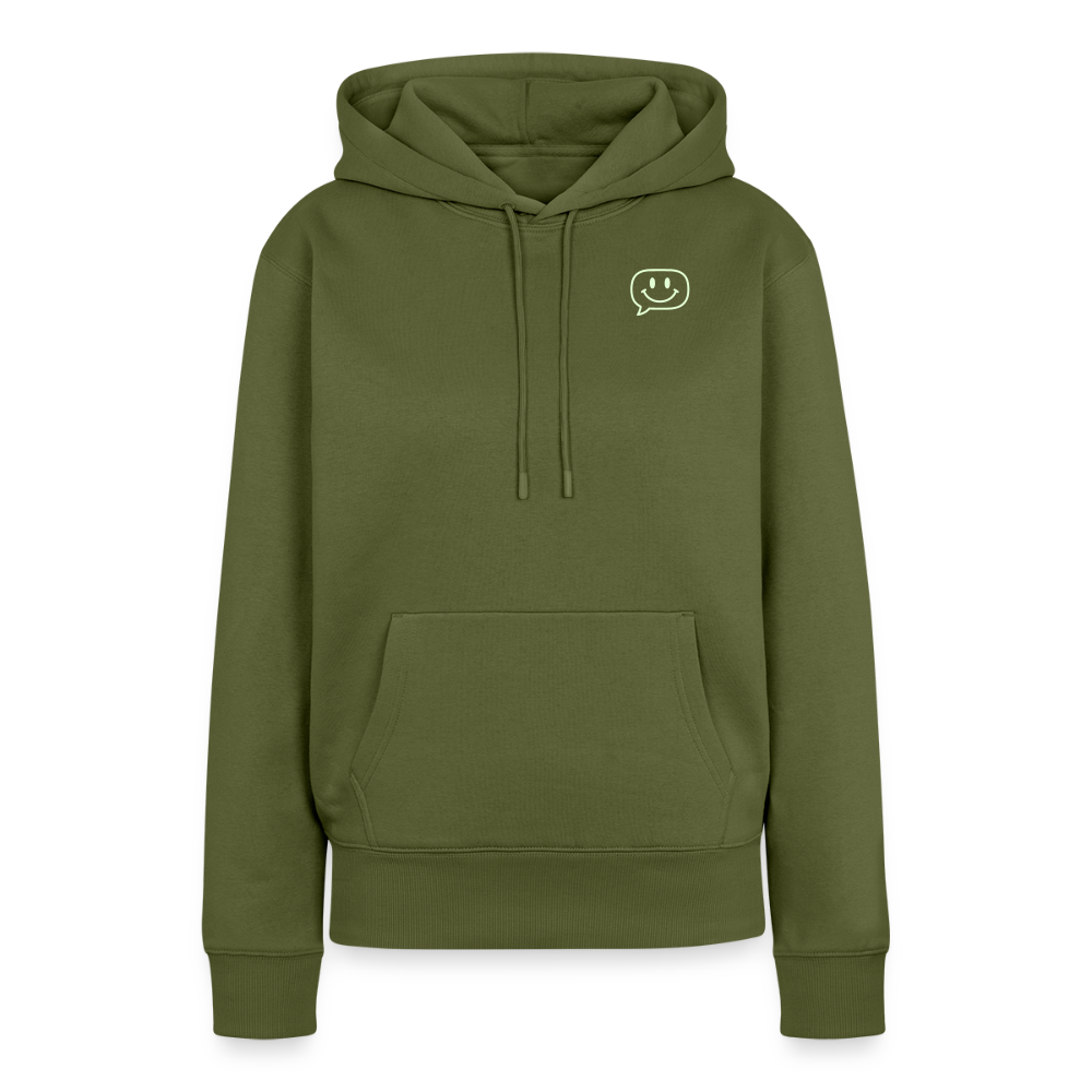 Frauen Premium Hoodie - Khaki
