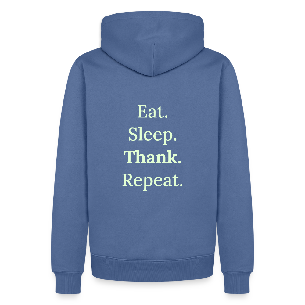 Männer Premium Hoodie - Taubenblau