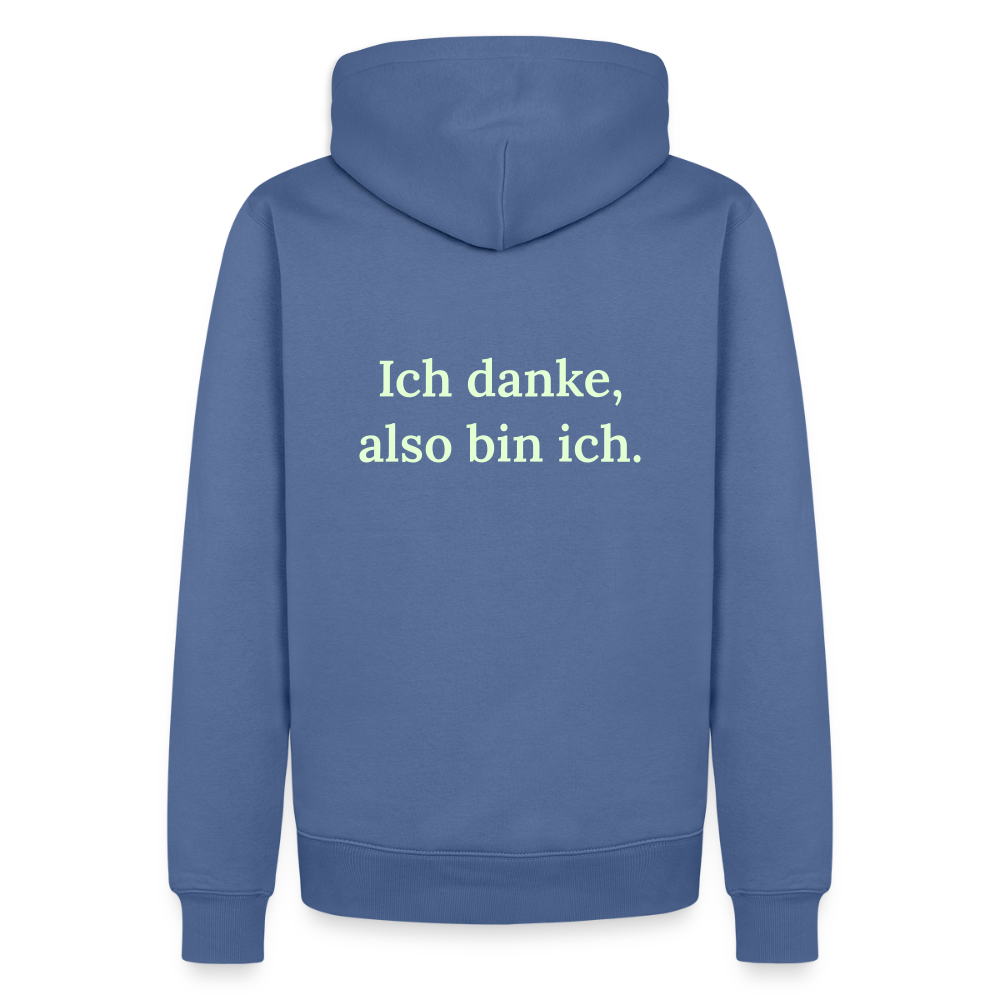 Männer Premium Hoodie - Taubenblau