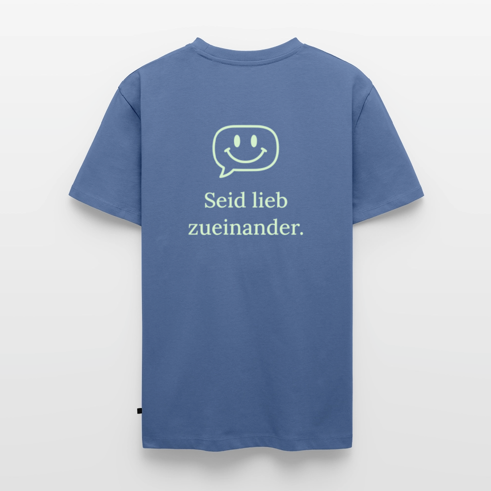 Männer Premium T-Shirt - Taubenblau
