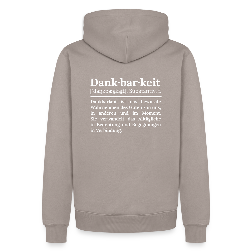 Männer Premium Hoodie - Taupe