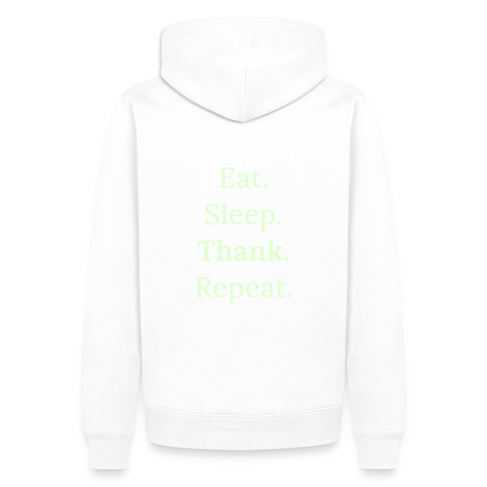 Männer Premium Hoodie - Weiß