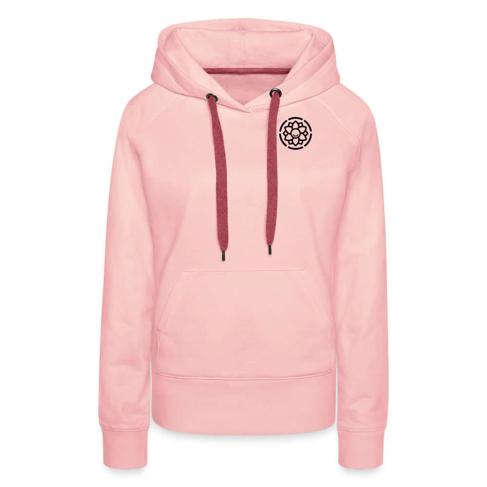 Frauen Premium Hoodie - Kristallrosa