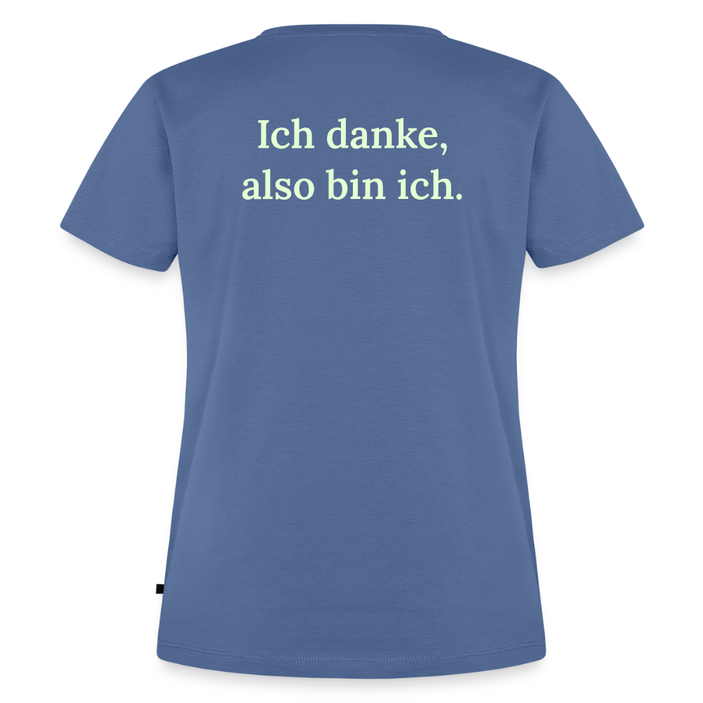 Frauen Premium T-Shirt - Taubenblau