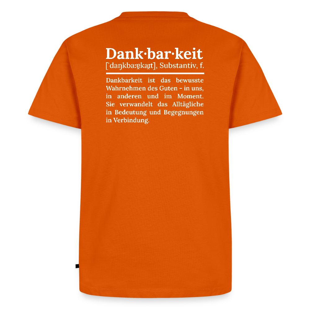 Männer Premium T-Shirt - Orange 