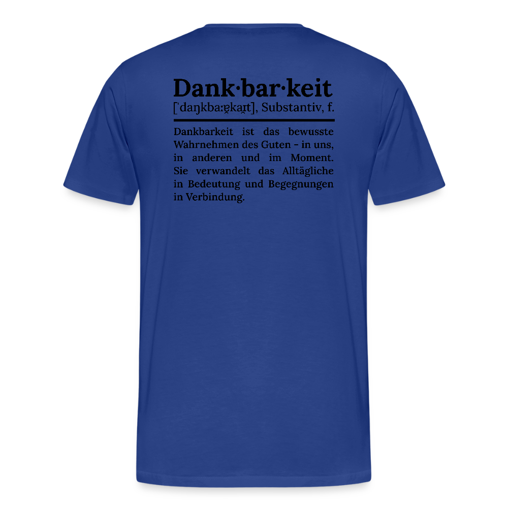 Männer Premium T-Shirt - Königsblau