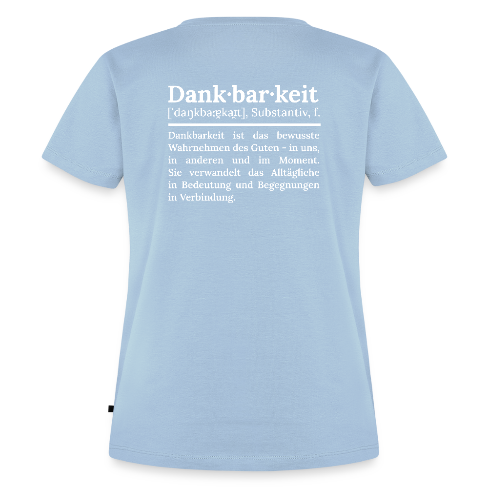 Frauen Premium T-Shirt - Hellblau