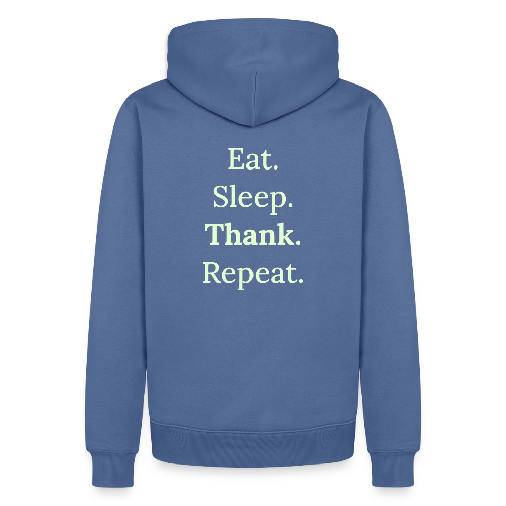 Männer Premium Hoodie - Taubenblau