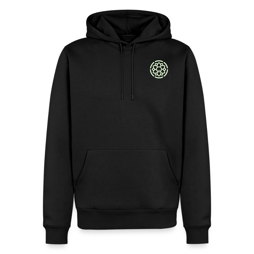 Männer Premium Hoodie - Schwarz