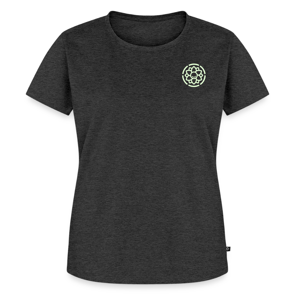 Frauen Premium T-Shirt - Anthrazit meliert