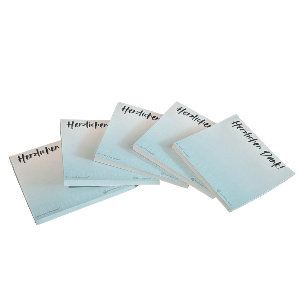 Dankzettel® Haftnotizen 250 Blatt (5x50)